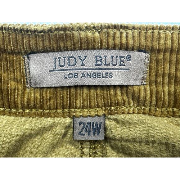 Judy Blue Women's Bootcut Brown Corduroy Pants - Size 24W (46x32.5) - Picture 4 of 6